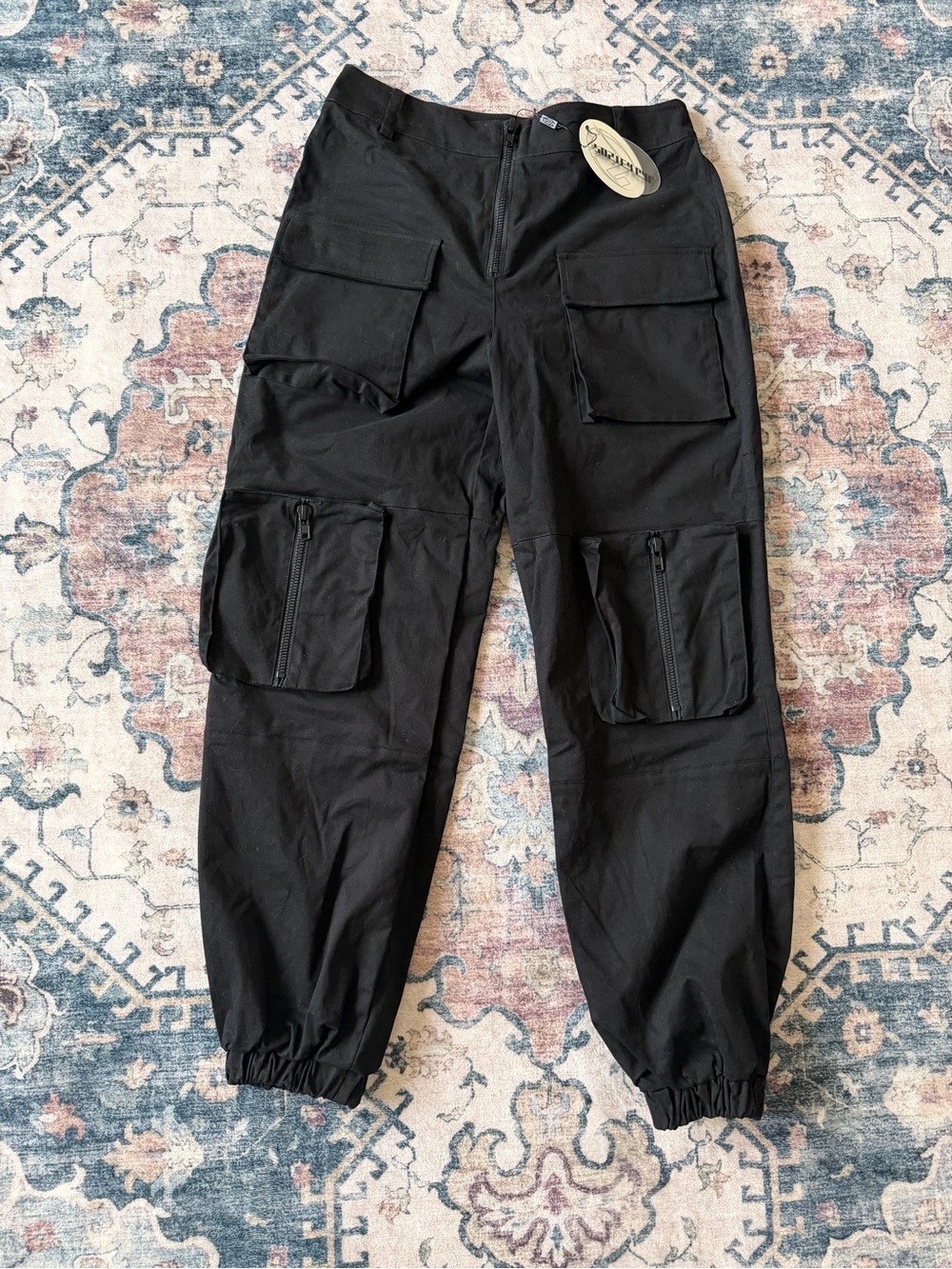 Poster Girl Black Cargo Pants